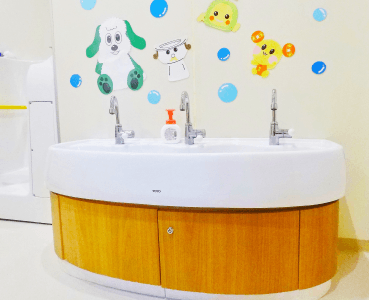 清潔できれいな設備